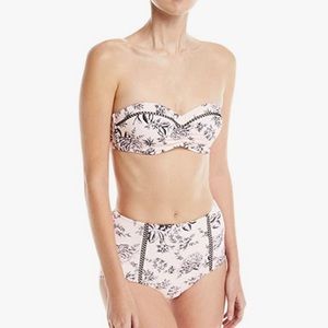 NWT SeafollyHigh Waisted Pant Bikini Bottom